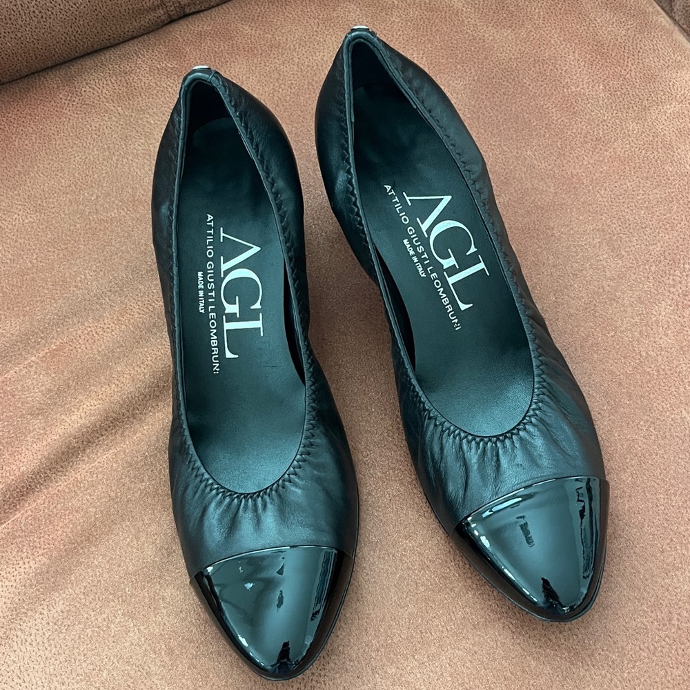 Agl ATTILIO GIUSTI LEOMBRUNI Cap Toe Pump Size 42